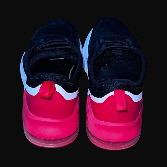 Youth Grade School Nike Air Max Motion 2 Red Black Running Sneaker Shoe Size 3 - Picture 3 of 8